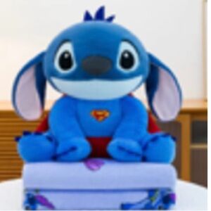 Blue Superhero Plush Toy